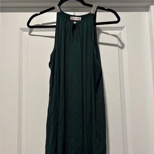 Maner Women's Racerback Emerald Tank Top Size Small Lightweight